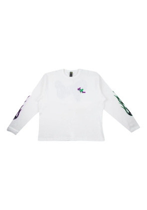 ANTI PROMO thermal shirt - White