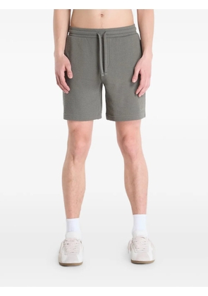 HUGO waffle-knit pajamas shorts - Green