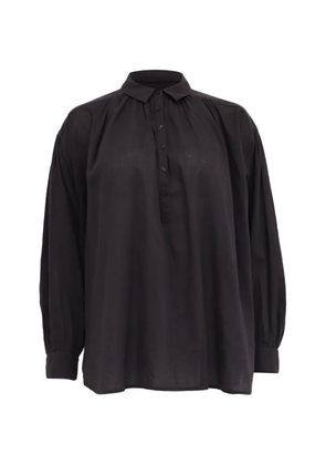 Nili Lotan Miles long-sleeve blouse - Black