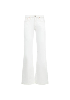 R13 Effie flared jeans - White