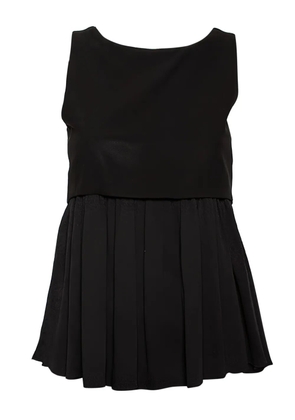 Balenciaga Pre-Owned pleated minidress - Black