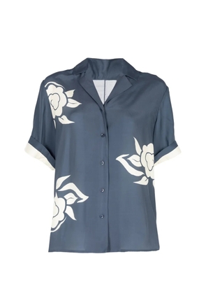 SIR. Lilou floral-print shirt - Blue