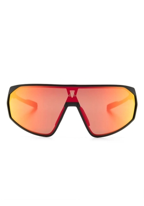 adidas shield-frame sunglasses - Black