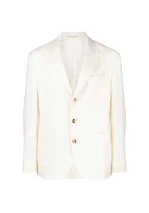 Brunello Cucinelli single-breasted blazer - Neutrals