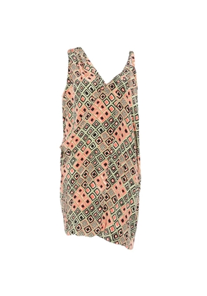 Missoni Pre-Owned 2000s geometric-print mini dress - Green