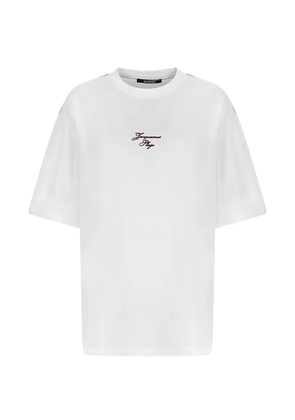 Jacquemus The Bateau sail-embroidered T-shirt - White