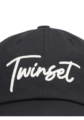 TWINSET logo-embroidery baseball cap - Black