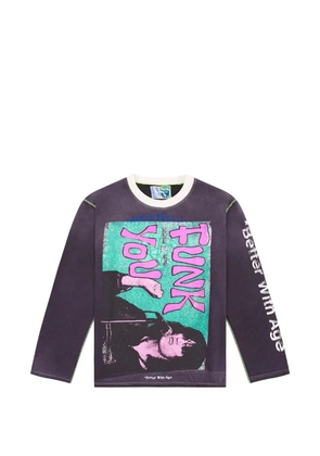 Better with Age Rivka reversible graphic-print T-shirt - Black