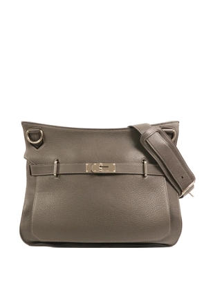 Hermès Pre-Owned Jypsiere 37 Togo leather shoulder bag - Grey