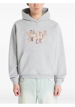 dime Jumble kangaroo-pocket hoodie - Grey