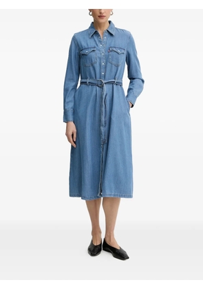 Levi's Quincey belted denim dress - Blue
