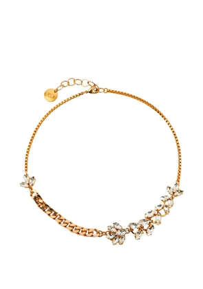 Anton Heunis crystal-embellished necklace - Gold