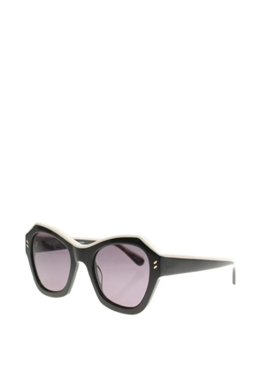 Stella McCartney Eyewear Havana Oversized sunglasses - Black