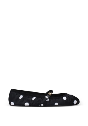 Dolce & Gabbana polka-dot ballet flats - Black