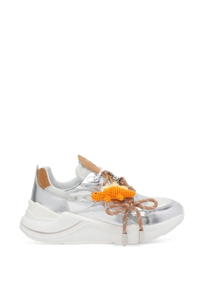 D.A.T.E. Fuga mirror sneakers - Silver