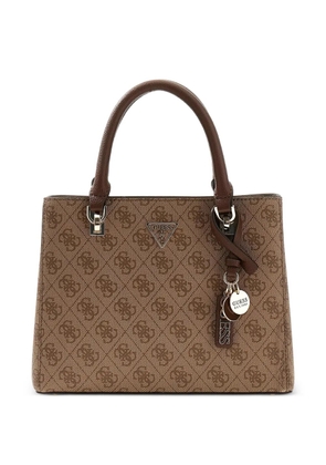 GUESS USA Noelle 4G monogram-pattern tote bag - Brown