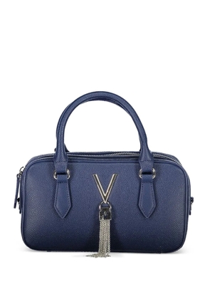 MARIO VALENTINO vlock pebbled tote bag - Blue
