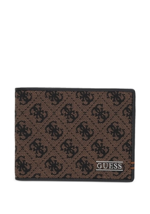 GUESS USA Boston monogram wallet - Brown