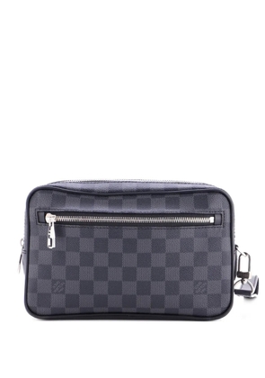 Louis Vuitton Pre-Owned Kasai Damier Graphite clutch bag - Black