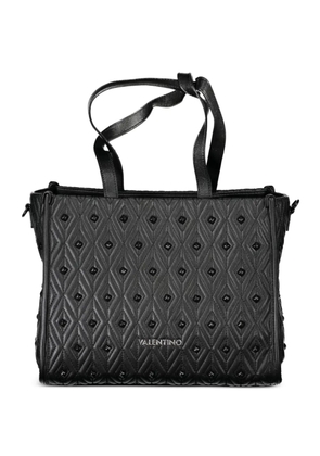 MARIO VALENTINO quilted studded tote bag - Black
