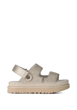 UGG Goldenstar crackle-effect sandals - Neutrals