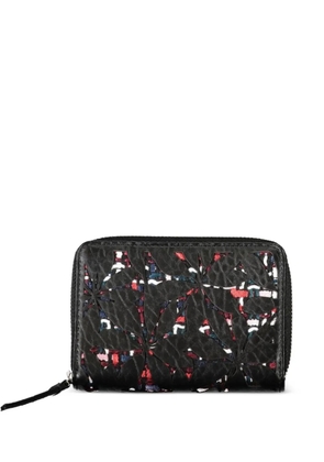 Desigual zip-fastening wallet - Black