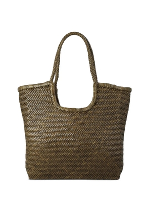 DRAGON DIFFUSION leather tote bag - Green