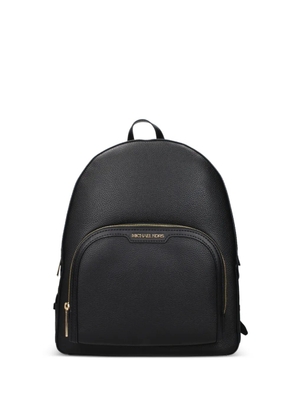 Michael Kors large Jaycee pebbled-leather backpack - Black