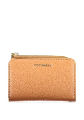 Coccinelle pebbled leather wallet - Neutrals