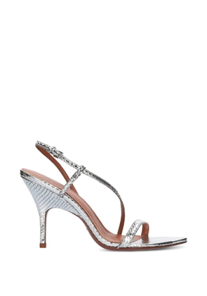 Lola Cruz Francesca metallic sandals - Silver