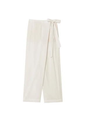 TWINSET muslin palazzo trousers - White