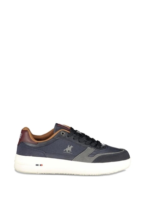 U.S. Grand panelled logo-patch sneakers - Blue