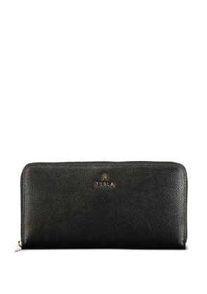Furla grained leather wallet - Black