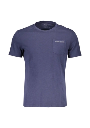 GUESS USA logo-print T-shirt - Blue