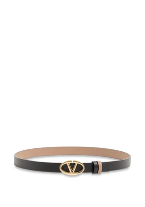 Valentino Garavani VLogo The Bold Edition reversible calfskin belt 20 mm - Black