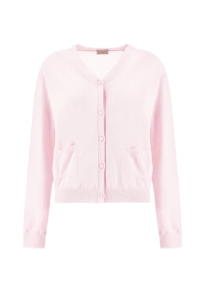 Paul & Shark V-neck patch-pocket cardigan - Pink