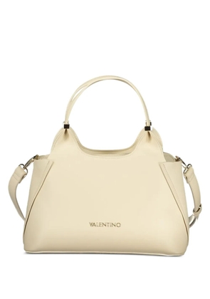 MARIO VALENTINO logo-lettering tote bag - Neutrals