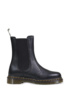 Dr Martens pebbled-leather ankle boots - Black