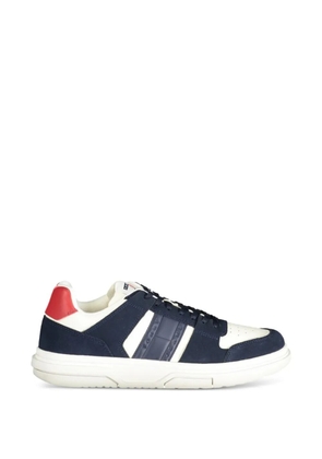 Tommy Hilfiger suede-panelled sneakers - Blue