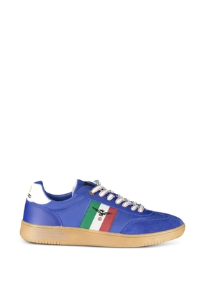 ESERCITO 1659 italian flag-detail sneakers - Blue