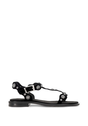Ash Phanny studded sandals - Black