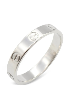 Cartier 2010s mini Love ring - Silver