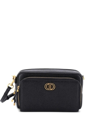 Christian Dior Pre-Owned Caro Double Pouch Leather crossbody bag - Black