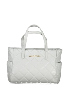 MARIO VALENTINO quilted tote bag - White