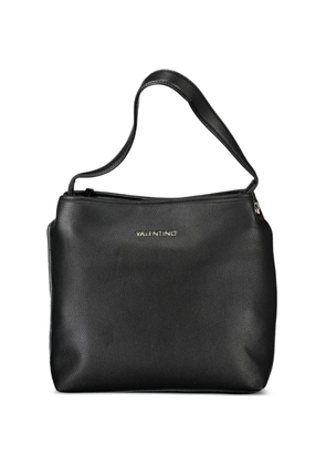 MARIO VALENTINO Brixton pebble-grain shoulder bag - Black