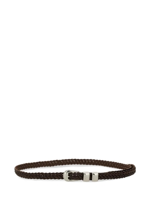 WOBURN WALK braided leather belt - Brown