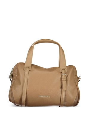 MARIO VALENTINO pebbled-effect tote bag - Brown