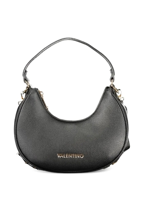 MARIO VALENTINO Shelby pebbled-texture logo-detail tote bag - Black