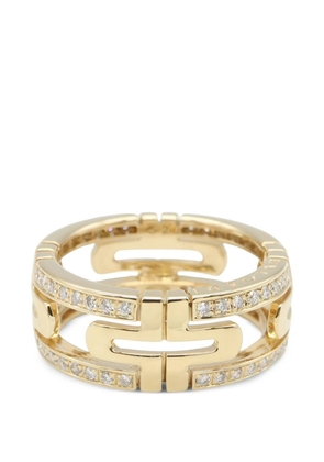 Bvlgari Pre-Owned 2010s Parentesi diamond ring - Gold