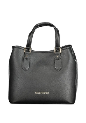MARIO VALENTINO Brixton pebbled-effect tote bag - Black